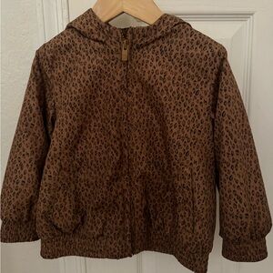 Girls GAP Leopard Jacket 3T